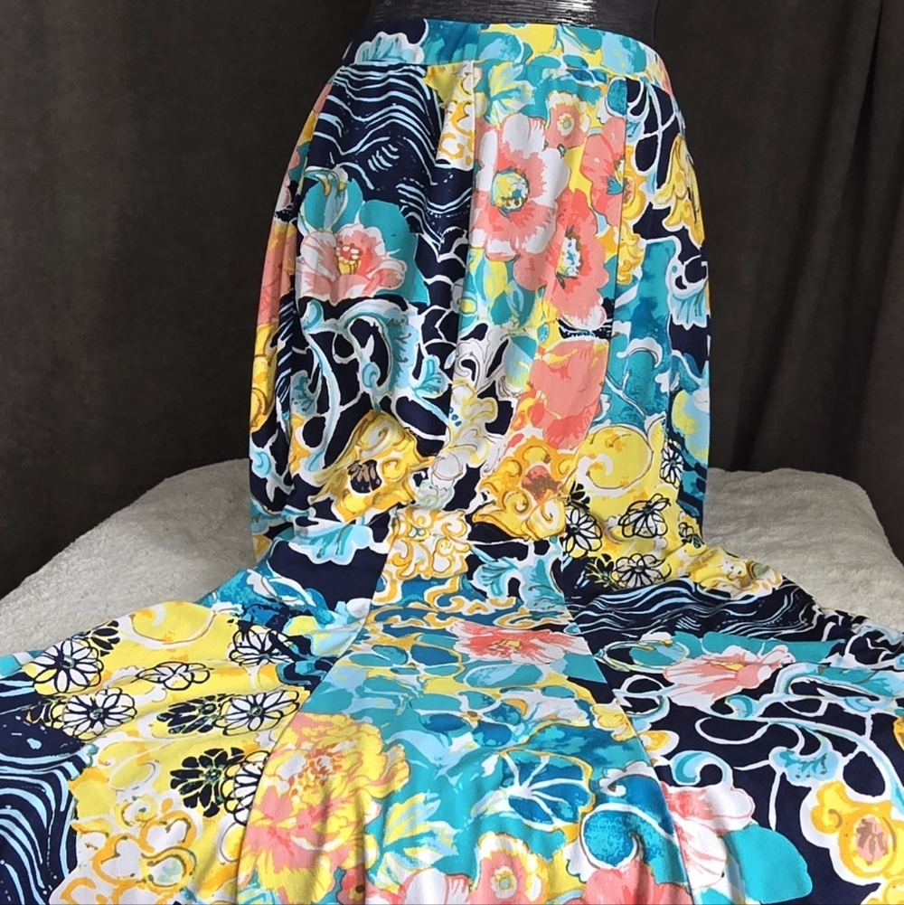 Floral Maxi Skirt - Multicolor